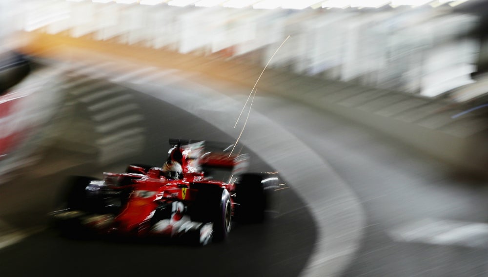 Sebastian Vettel, en Mónaco