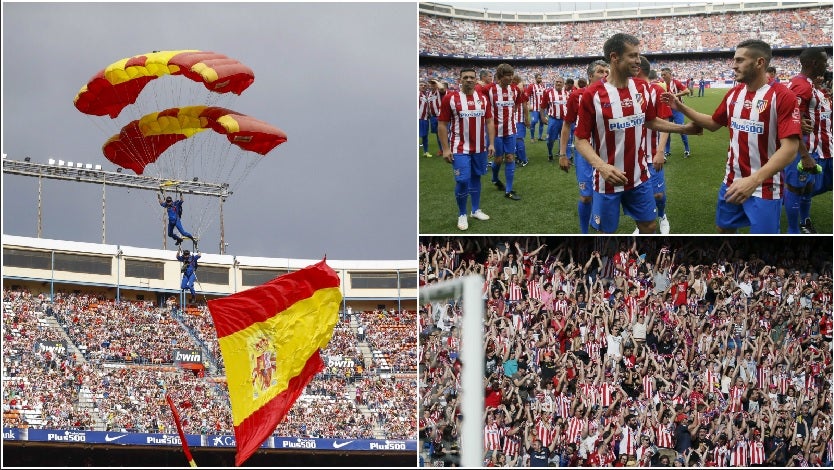 El Vicente Calderón luce su último lleno para despedirse medio siglo de historia El Vicente Calderón luce su último lleno para despedirse medio siglo de historia
