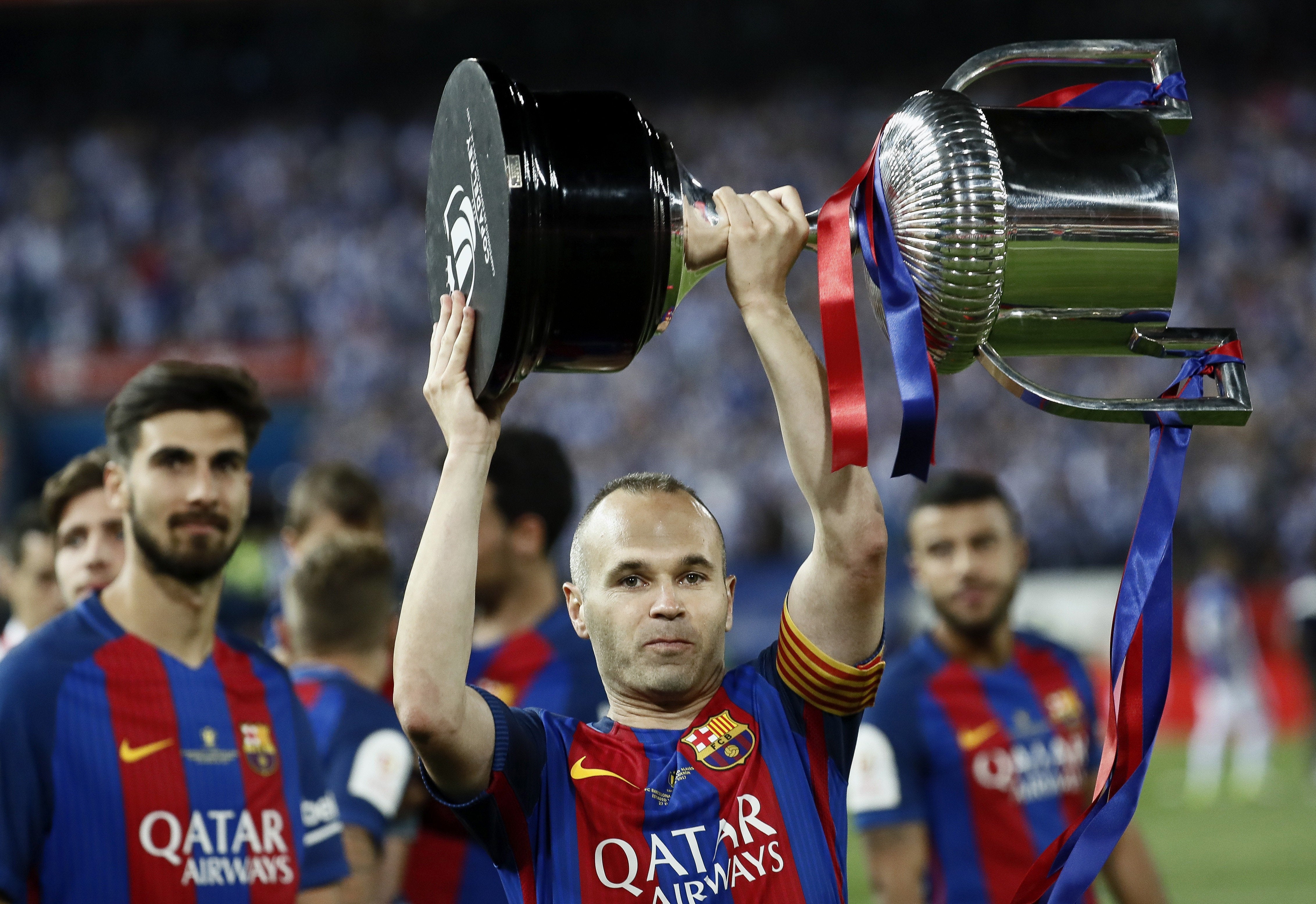 Así ha amanecido Barcelona después de ganar la Copa del Rey Así ha amanecido Barcelona después de ganar la Copa del Rey