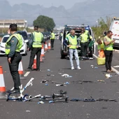 La Guardia Civil inspecciona el lugar del atropello en Oliva La Guardia Civil inspecciona el lugar del atropello en Oliva
