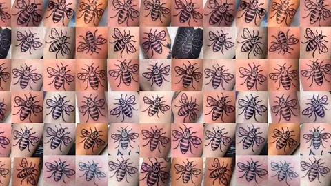 Abejas tatuadas Abejas tatuadas