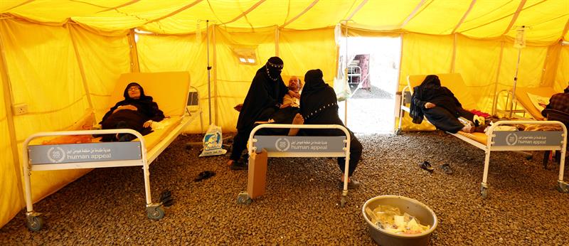 Una epidemia de cólera en Yemen causa 478 muertos Una epidemia de cólera en Yemen causa 478 muertos