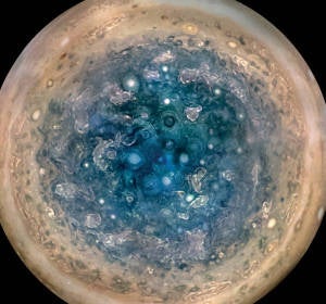 Imagen desde el interior de los anillos de Júpiter captada por JUNO Imagen desde el interior de los anillos de Júpiter captada por JUNO