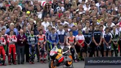 Homenaje a Nicky Hayden en Mugello