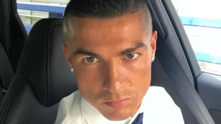 Cristiano Ronaldo y su nuevo look