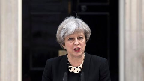 Theresa May, primera ministra brit&aacute;nica
