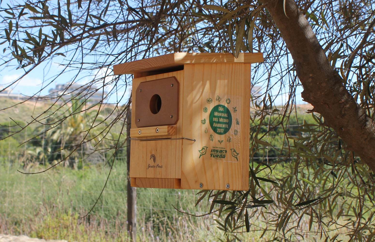 Cajas nido en el Clot de Galvany para conmemorar el Día Mundial del Medio Ambiente Cajas nido en el Clot de Galvany para conmemorar el Día Mundial del Medio Ambiente