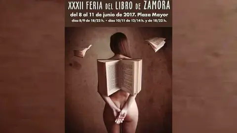 El polémico cartel de la Feria del Libro de Zamora El polémico cartel de la Feria del Libro de Zamora
