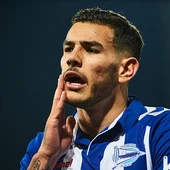 Theo Hernández, en un partido con el Alavés Theo Hernández, en un partido con el Alavés