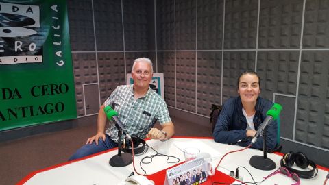 El Patito, Gemma Sesar,de la editorial El Patito, e co debuxante Joaqu&iacute;n Gonz&aacute;lez Dorao