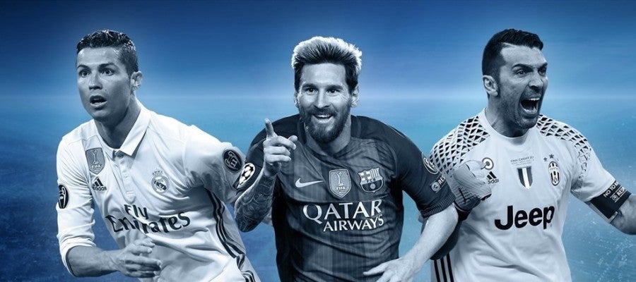 Cristiano, Messi y Buffon, en el once Cristiano, Messi y Buffon, en el once