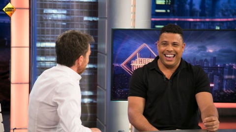 Ronaldo Nazario, en El Hormiguero con Pablo Motos