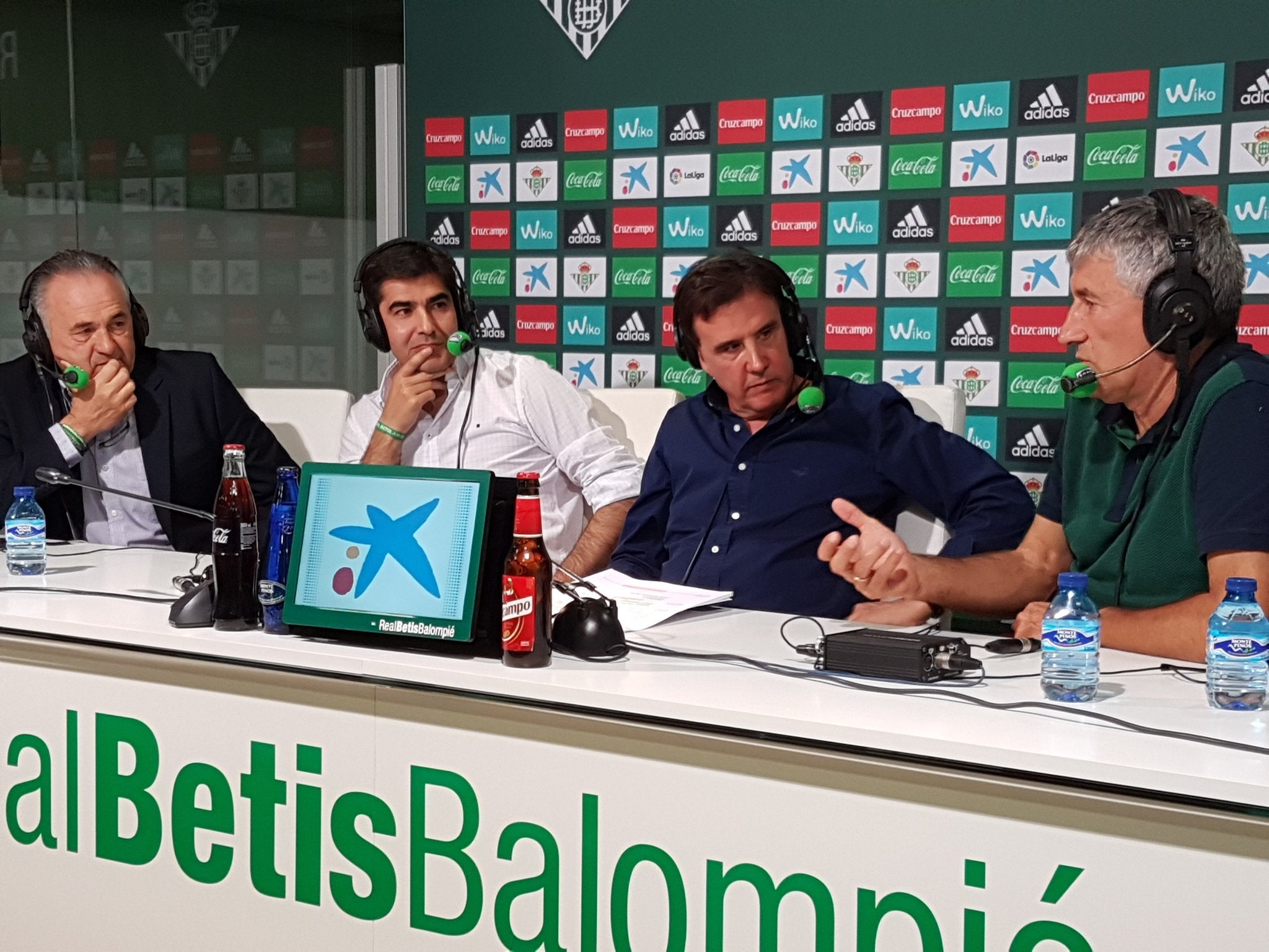 Rafa Gordillo: "Me ilusionó la llegada de Quique Setién" Rafa Gordillo: "Me ilusionó la llegada de Quique Setién"