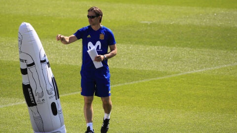 Julen Lopetegui, en las Rozas