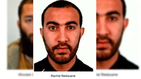 Imagen del terrorista, Rachid Redouane