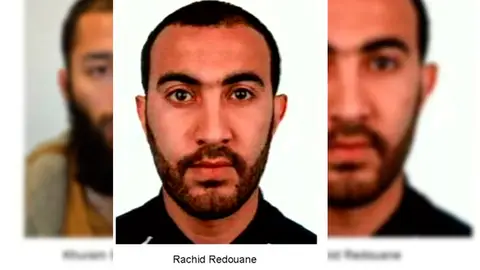 Imagen del terrorista, Rachid Redouane Imagen del terrorista, Rachid Redouane