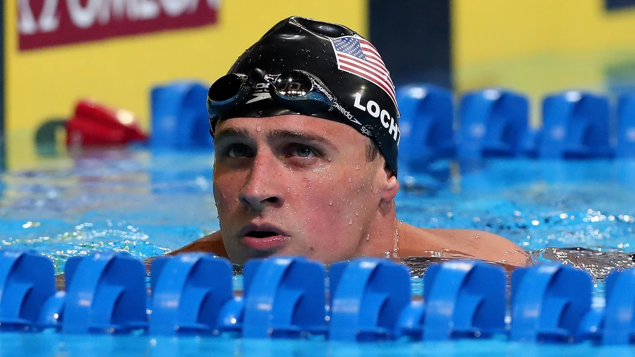 Ryan Lochte, en una prueba en EEUU