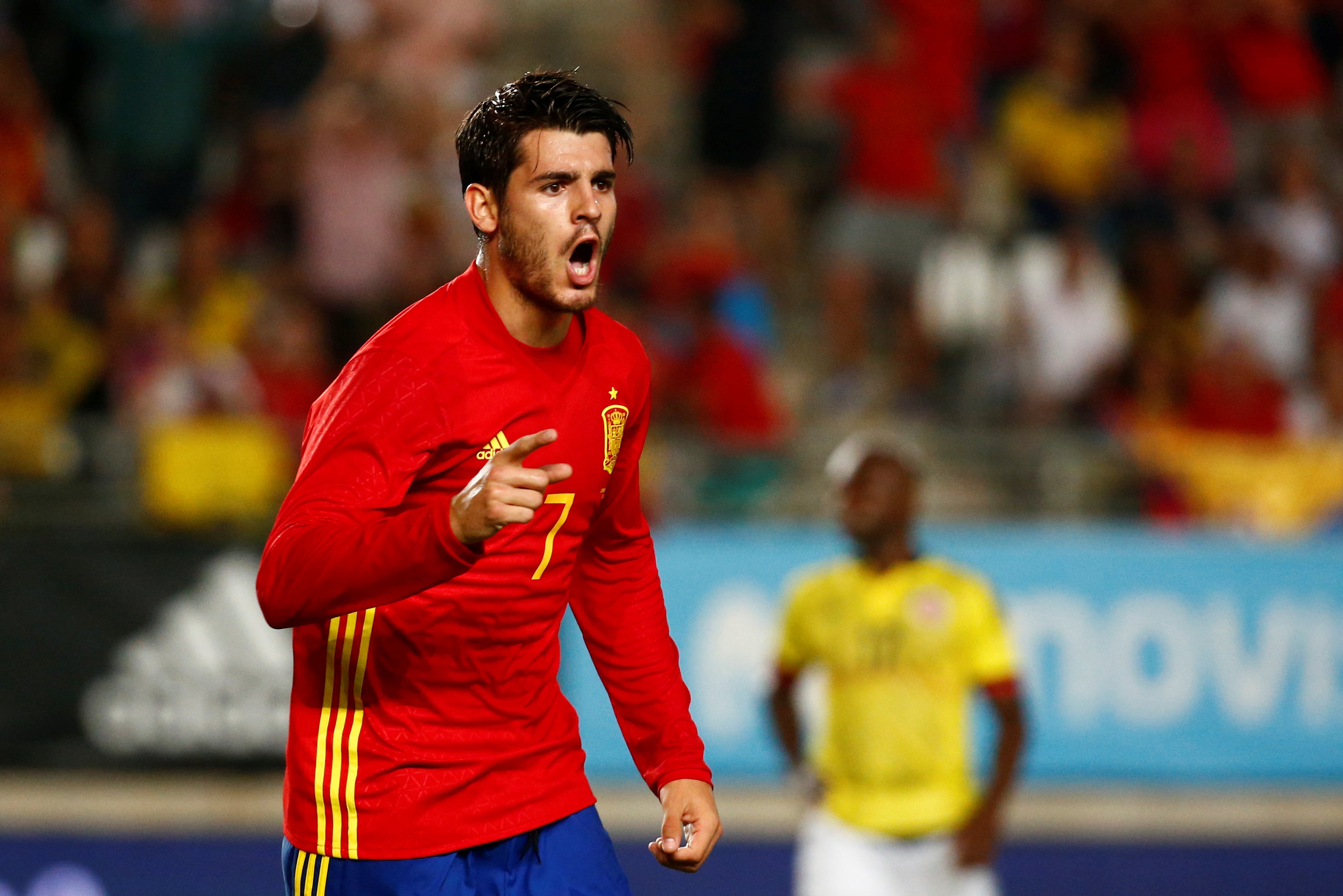 Álvaro Morata: "Aunque me fastidie, la idea del 'falso nueve' me parece buena" Álvaro Morata: "Aunque me fastidie, la idea del 'falso nueve' me parece buena"