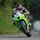 Davey Lambert, en el Tourist Trophy de la Isla de Man Davey Lambert, en el Tourist Trophy de la Isla de Man