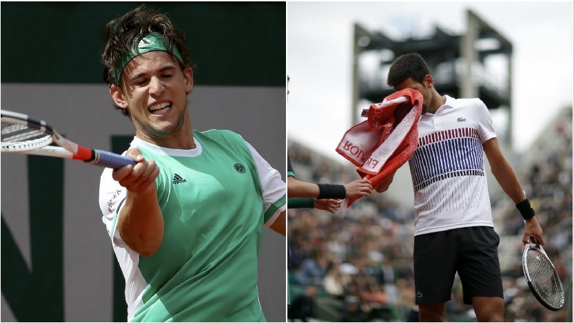 Dominic Thiem elimina a Djokovic y se cita con Nadal en semifinales Dominic Thiem elimina a Djokovic y se cita con Nadal en semifinales