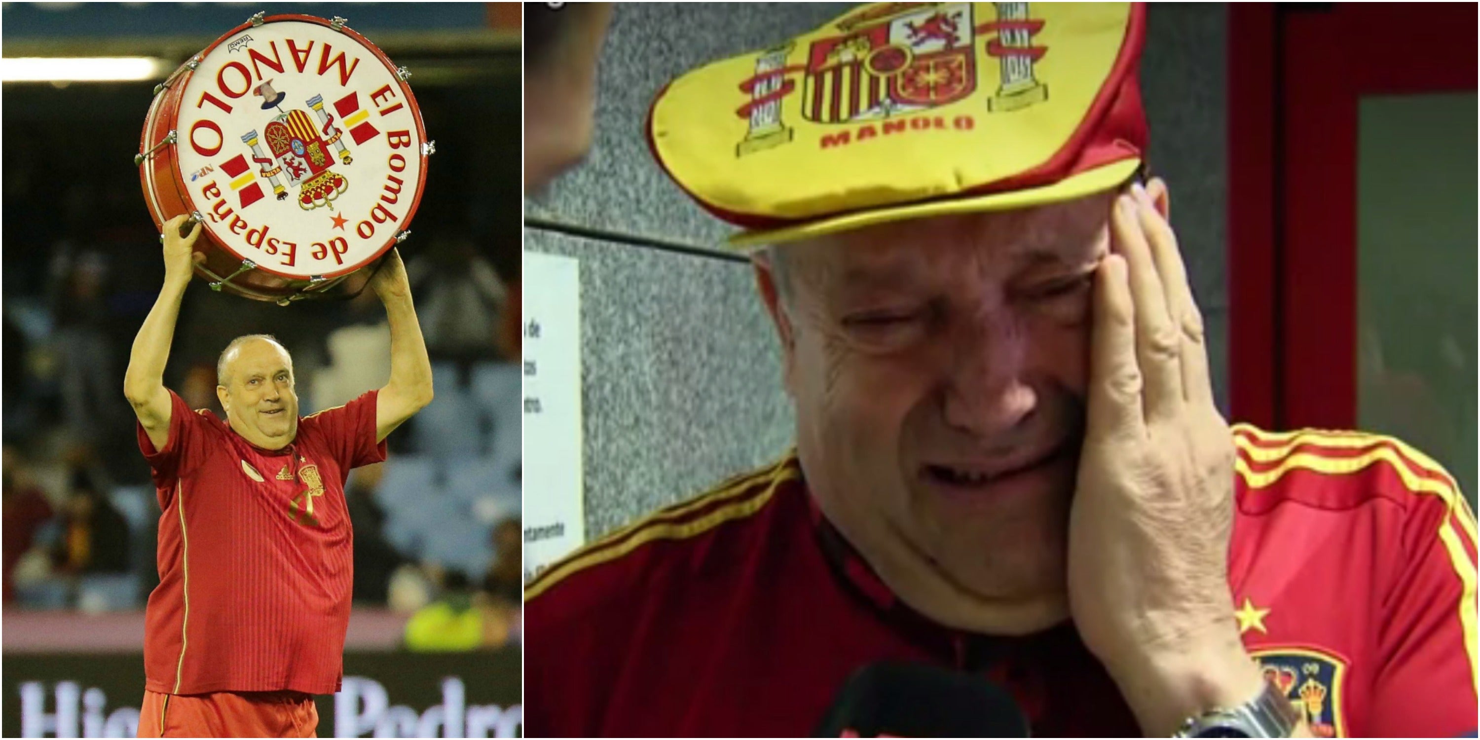 La Policía anuncia que ha recuperado el bombo de Manolo 'el del Bombo' gracias "a la colaboración ciudadana" La Policía anuncia que ha recuperado el bombo de Manolo 'el del Bombo' gracias "a la colaboración ciudadana"