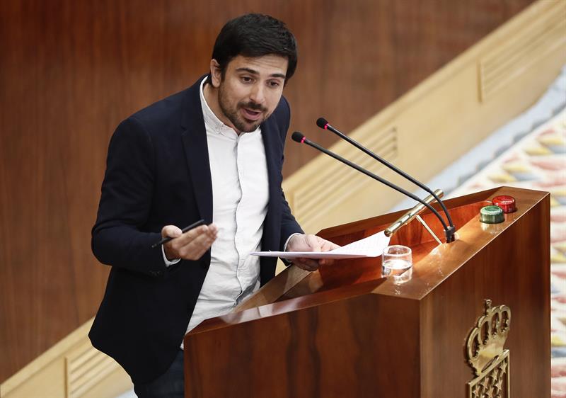 Ramón Espinar: "El tiempo de los corruptos en Madrid ha llegado a su fin" Ramón Espinar: "El tiempo de los corruptos en Madrid ha llegado a su fin"