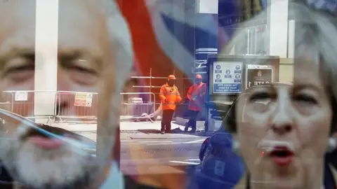 Theresa May y Jeremy Corbyn Theresa May y Jeremy Corbyn