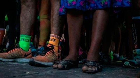  Lorena, la joven de 22 a&ntilde;os que har&aacute; el Tenerife Bluetrail con vestido y sandalias