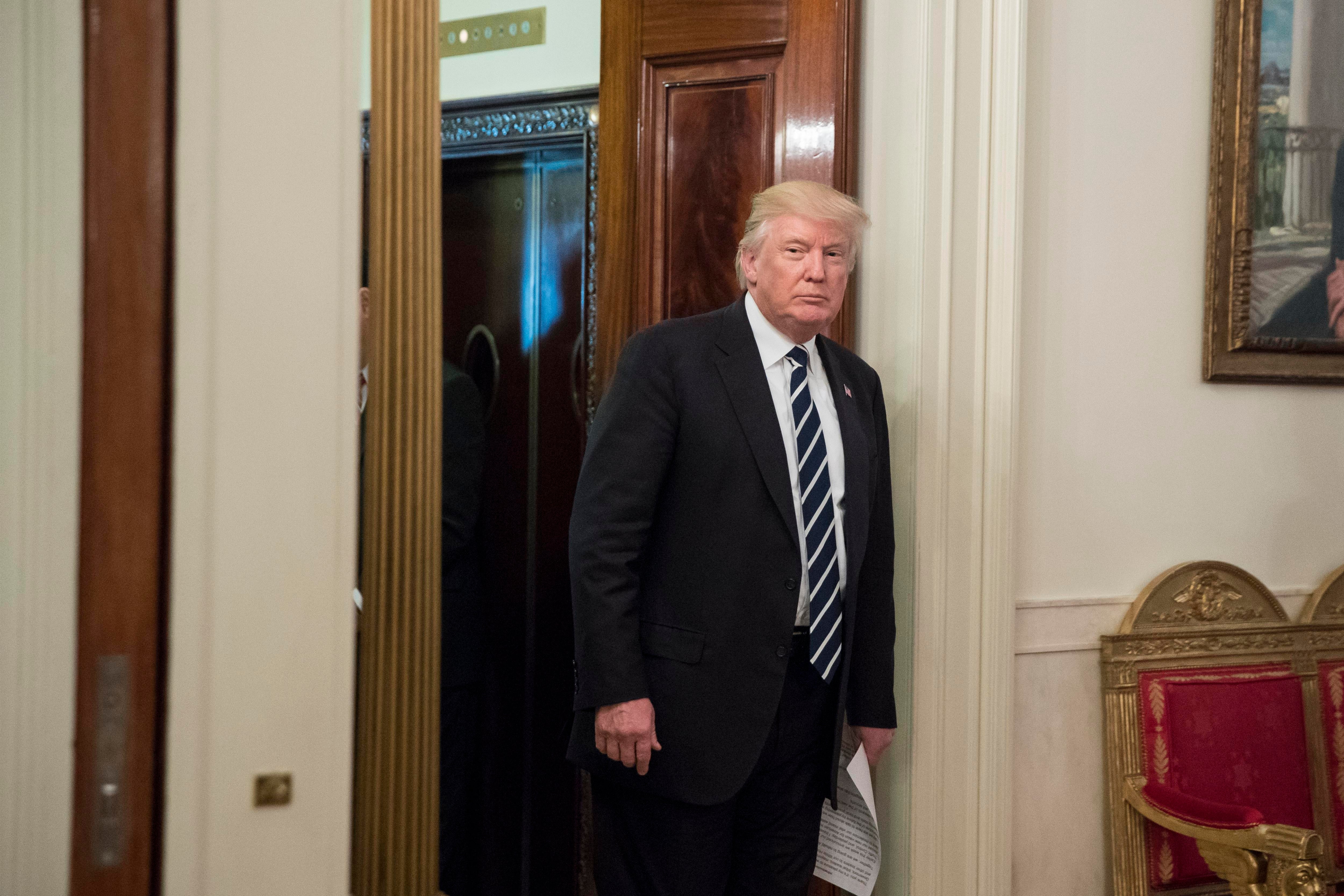 Trump pide a Catar ser "responsable" y dejar de financiar el terrorismo Trump pide a Catar ser "responsable" y dejar de financiar el terrorismo