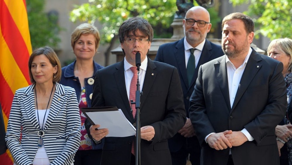 Carles Puigdemont anuncia la fecha del referéndum en Cataluña
