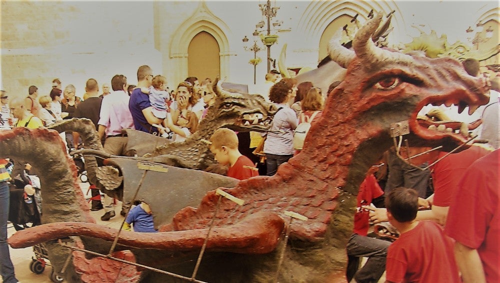 Los dragones tomarán la Plaza Mayor de Castellón.