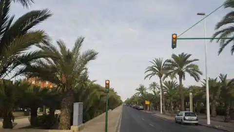 Avenida de la Universidad de Elche. Tiempo