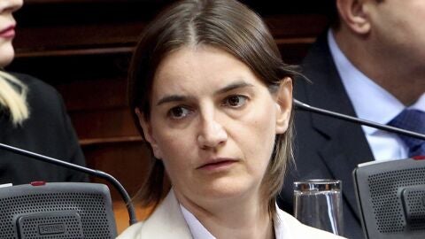 Foto de archivo de la minsitra serbia Ana Brnabic