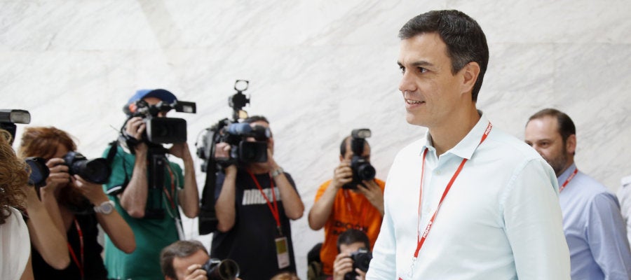 El líder del PSOE, Pedro Sánchez El líder del PSOE, Pedro Sánchez
