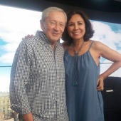 Fernando Ónega con Isabel Gemio