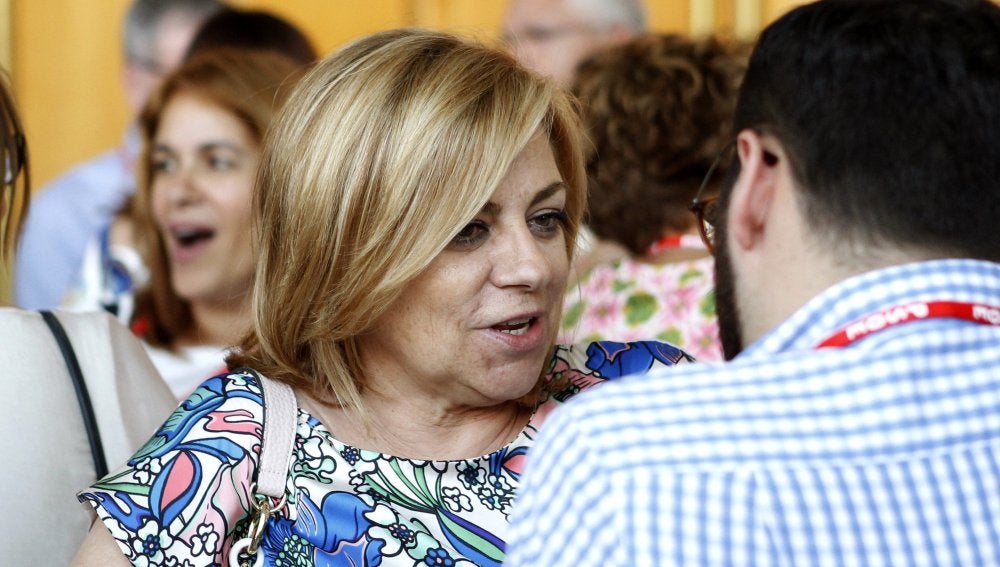 La eurodiputada y exvicesecretaria general socialista Elena Valenciano
