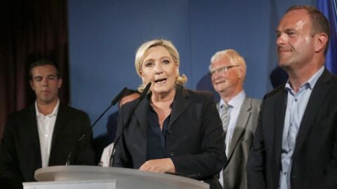 Marine Le Pen, l&iacute;der de la ultraderecha francesa