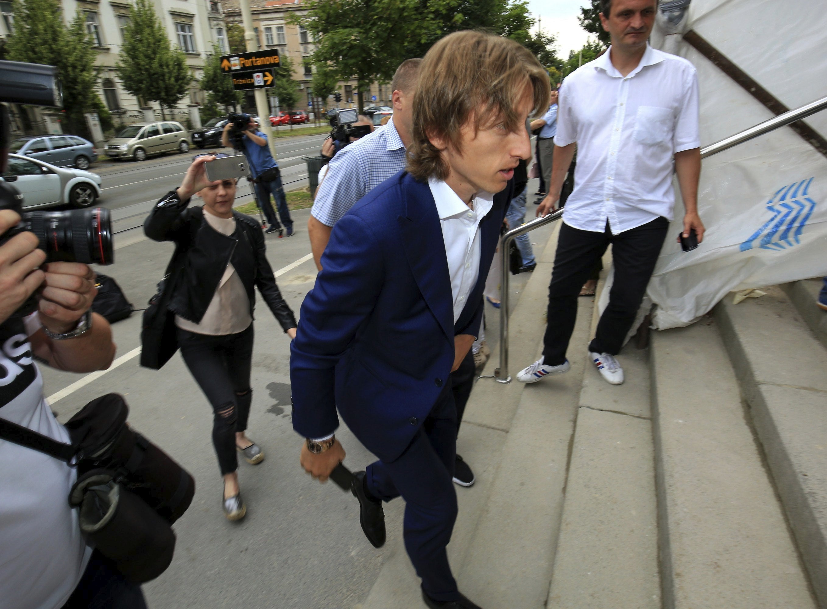 Modric, investigado en Croacia por falso testimonio en un juicio por corrupción Modric, investigado en Croacia por falso testimonio en un juicio por corrupción