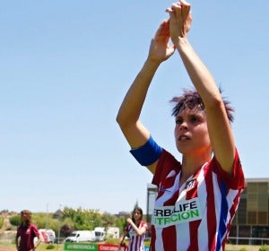 Amanda Sampedro, tras la final Amanda Sampedro, tras la final