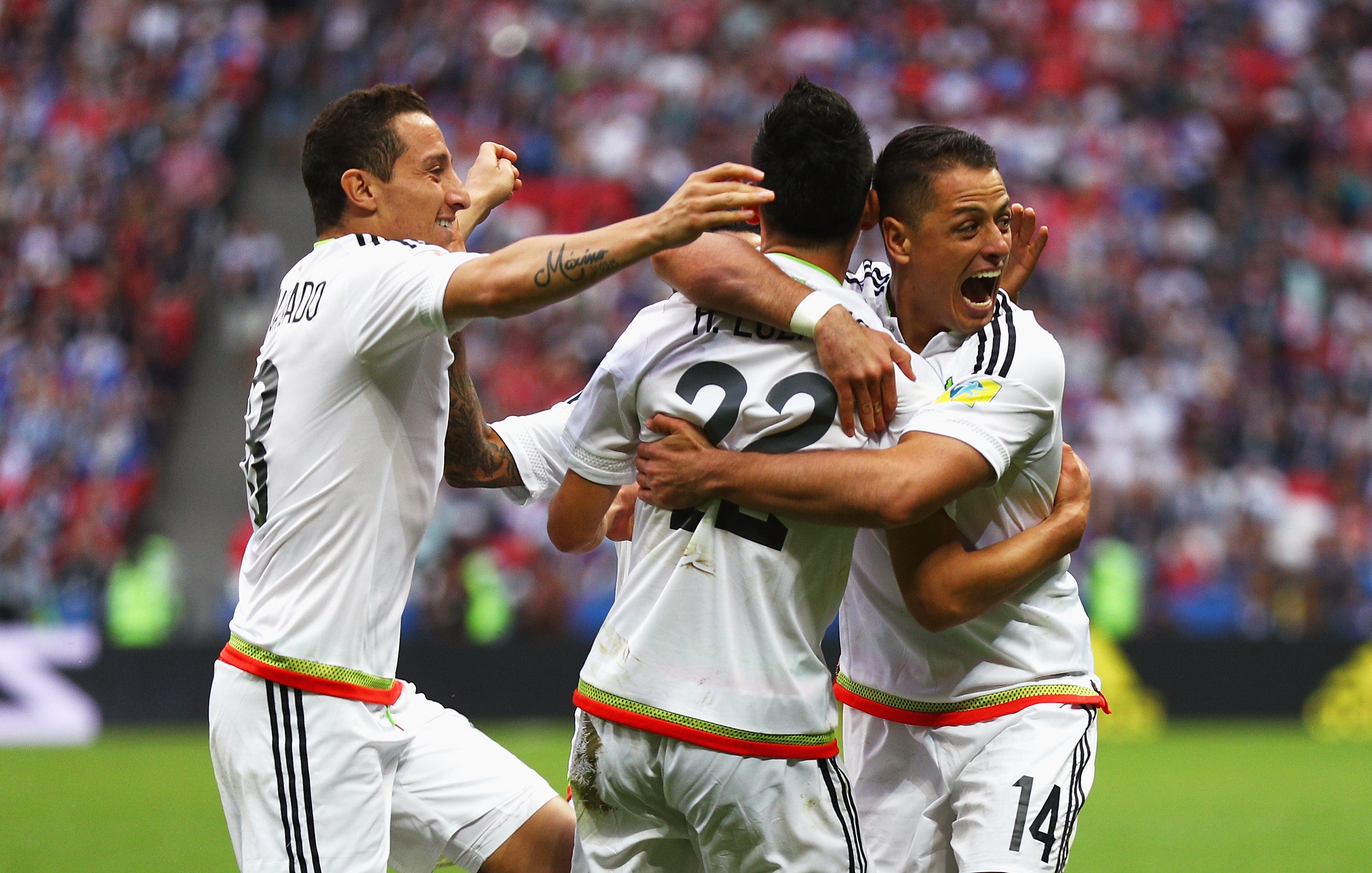 México remonta ante Rusia y se mete en semifinales de la Copa Confederaciones México remonta ante Rusia y se mete en semifinales de la Copa Confederaciones
