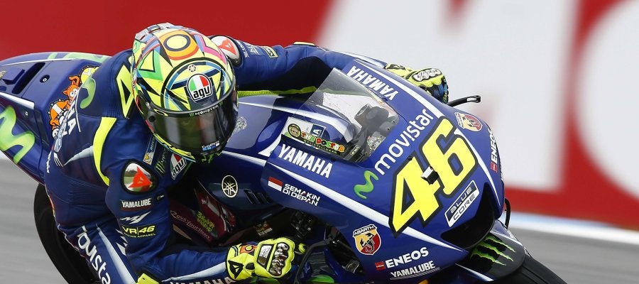 Valentino Rossi, en el circuito de Assen Valentino Rossi, en el circuito de Assen