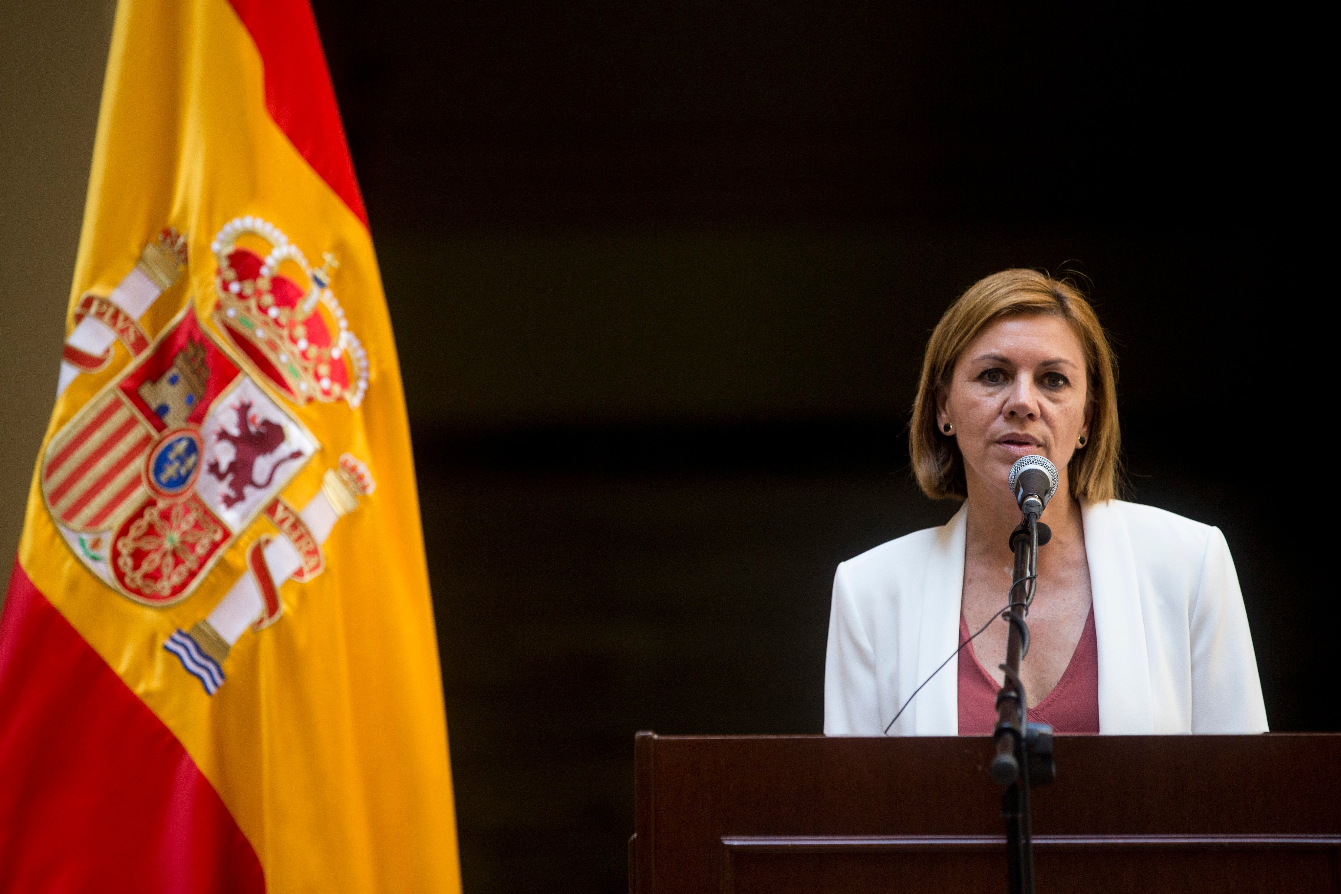 Cospedal explicará en el Congreso los dos accidentes de aviones militares Cospedal explicará en el Congreso los dos accidentes de aviones militares