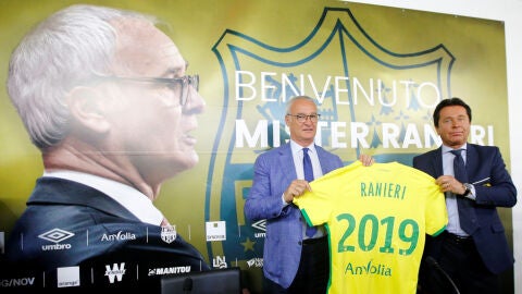 Ranieri, presentado como t&eacute;cnico del Nantes