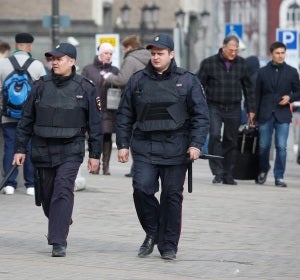 Agentes de Policía rusa Agentes de Policía rusa