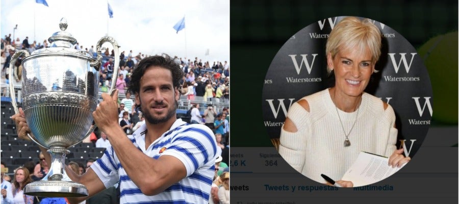 La felicitación de la madre de Murray a Feliciano La felicitación de la madre de Murray a Feliciano