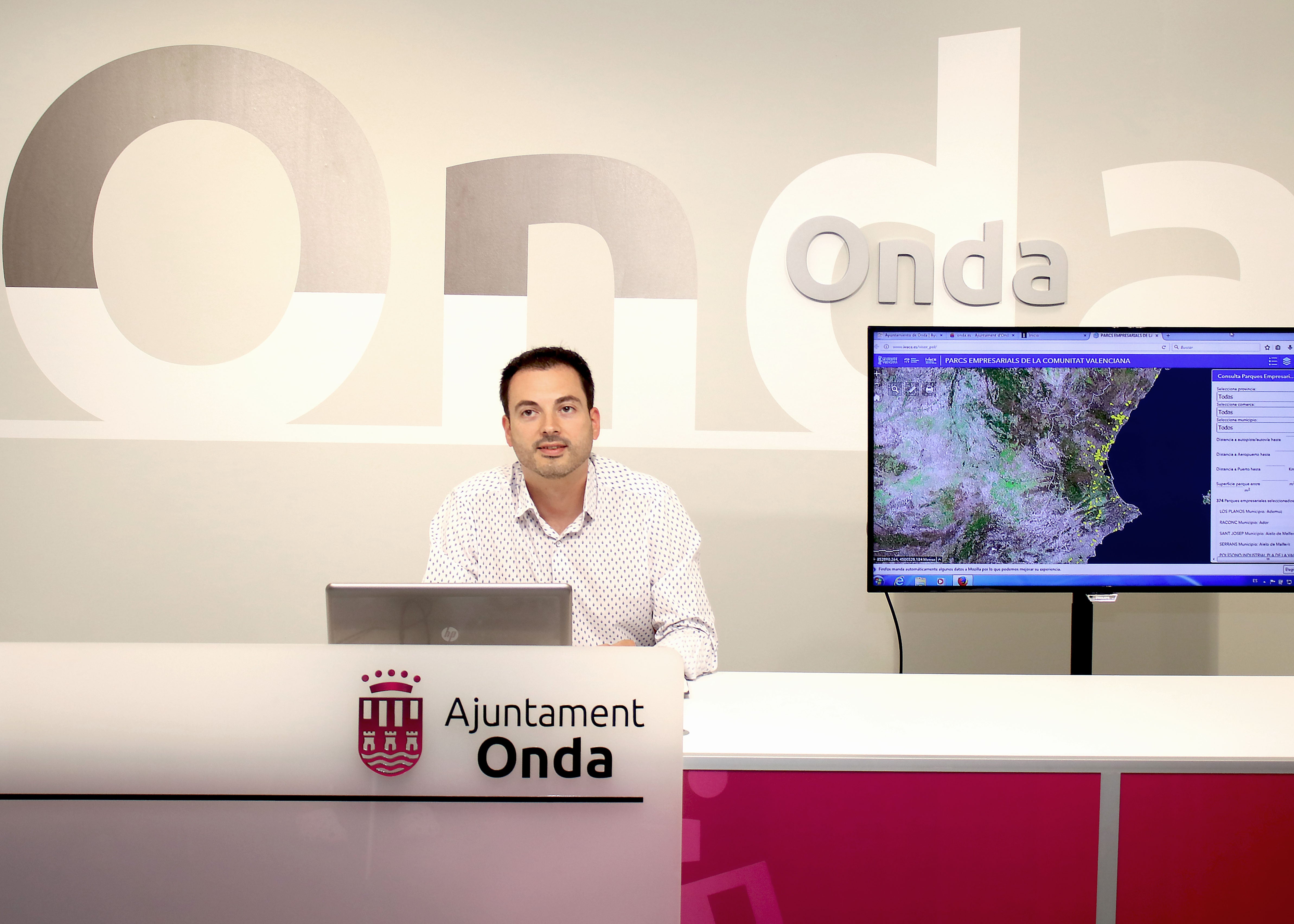Onda promociona sus polígonos industriales a través del IVACE Onda promociona sus polígonos industriales a través del IVACE