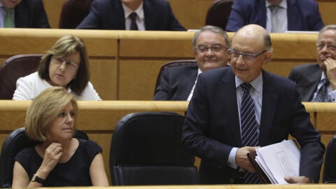 Crist&oacute;bal Montoro en el Senado