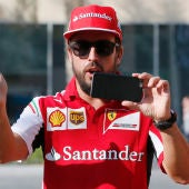 Fernando Alonso, durante su etapa con Ferrari