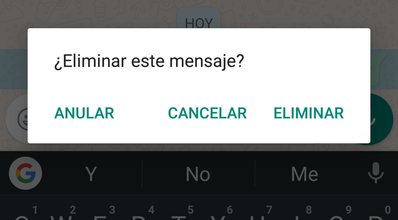 Whatsapp hace oficial que se podrán borrar los mensajes enviados Whatsapp hace oficial que se podrán borrar los mensajes enviados