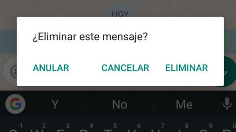 Bot&oacute;n "Anular" de Whatsapp